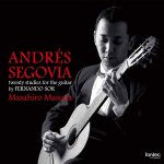Masahiro Masuda - Twenty Studies for the Guitar - Segovia - Sor.jpg