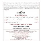 Dieter Hennings - Juan Trigos - Guitar Works, Vol. 1-C.jpg