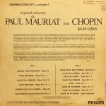 Paul Mauriat - Joue Chopin-B.jpg