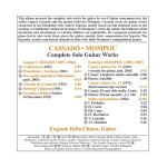 Eugenio Della Chiara - Gaspar Cassadó; Federico Mompou - Complete Guitar Works-B.jpg