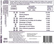 Marc Regnier - Alexandre Tansman Complete Guitar Music-B.jpg