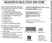 Carlos Barbosa Lima - Sharon Isbin - Rhapsody In Blue - West Side Story-B.jpg