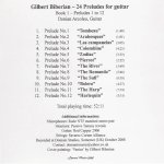 Gilbert Biberian - 24 Preludes for Guitar-B.jpg