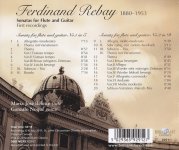 Ferdinand Rebay - Sonatas para Flauta y Guitarra - Contraportada.jpg