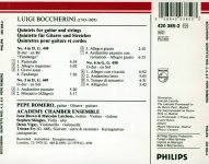Pepe Romero, Academy Chamber Ensemble - Boccherini Guitar Quintets Nos. 4 Fandango, 5, 6-B.jpg