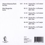 Bergström - Bach JS - Sei Solo Sonatas  Partitas BWV1001-1006.jpg