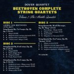 Ludwig Van Beethoven - Complete String Quartets Vol. 2 – The Middle Quartets - Dover Quartet-B.jpg