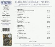 Boccherini - Six Quartets - Clemente, Piolanti-B.jpg