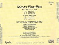 Mozart - The Complete Piano Trios (The London Fortepiano Trio)-Piano Trios K502 & K564.jpg