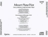 Mozart - The Complete Piano Trios (The London Fortepiano Trio)‏B-Piano Trios K254 & K548.jpg