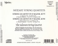 Mozart - String Quartets K 575 & K 590 - Salomon Quartet-B.jpg