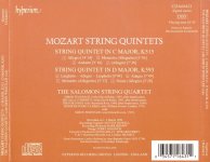 Mozart String Quintets - K515 & K593 - Salomon Quartet-B.jpg