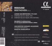 Beethoven Resound Vol. 8 Symphony Nos. 5 & 6 (Martin Haselböck, Wiener Akadamie)-B.jpg
