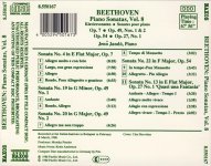 Beethoven - Piano Sonatas, Vol. 8 Op. 7 • Op. 49, Nos. 1 & 2 • Op. 54 • Op. 27, No. 1 [Jeno Ja...jpg