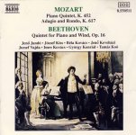 Beethoven - Quintet for Piano and Wind, Op. 16 - Mozart - Piano Quintet K.452, Adagio and Rond...jpg