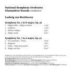 Ludwig van Beethoven - Symphonies Nos. 2 & 7 (Gianandrea Noseda)-B.jpg