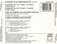 Beethoven Symphonies Nos. 1 & 2 (Christopher Hogwood, The Academy of Ancient Music)-B.jpg