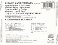 Beethoven Symphonies Nos. 4 & 5 (Christopher Hogwood, The Academy of Ancient Music)-B.jpg