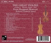 The Great Violins, Volume 2 - Antonio Stradivari, 1685 - Peter Sheppard Skærved-B.jpg