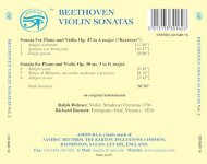 Ralph Holmes, Richard Burnett - Beethoven -  Violin Sonatas, Op. 47 in A (Kreutzer), Op. 30 no...jpg